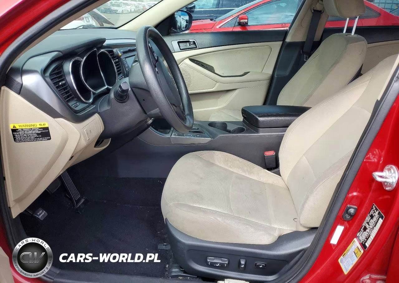 2013 Kia Optima Lx VIN:5XXGM4A77DG166901 - 7