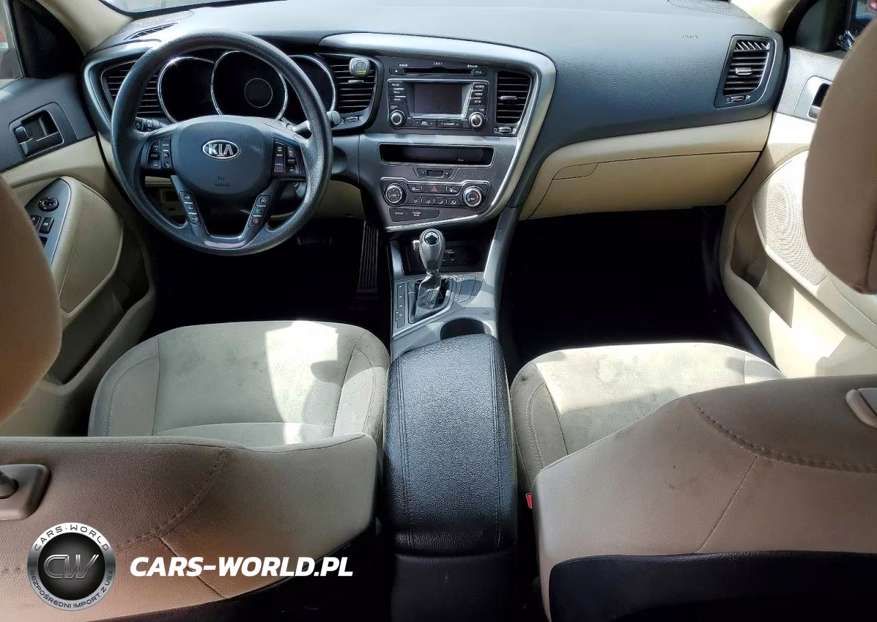 2013 Kia Optima Lx VIN:5XXGM4A77DG166901 - 8