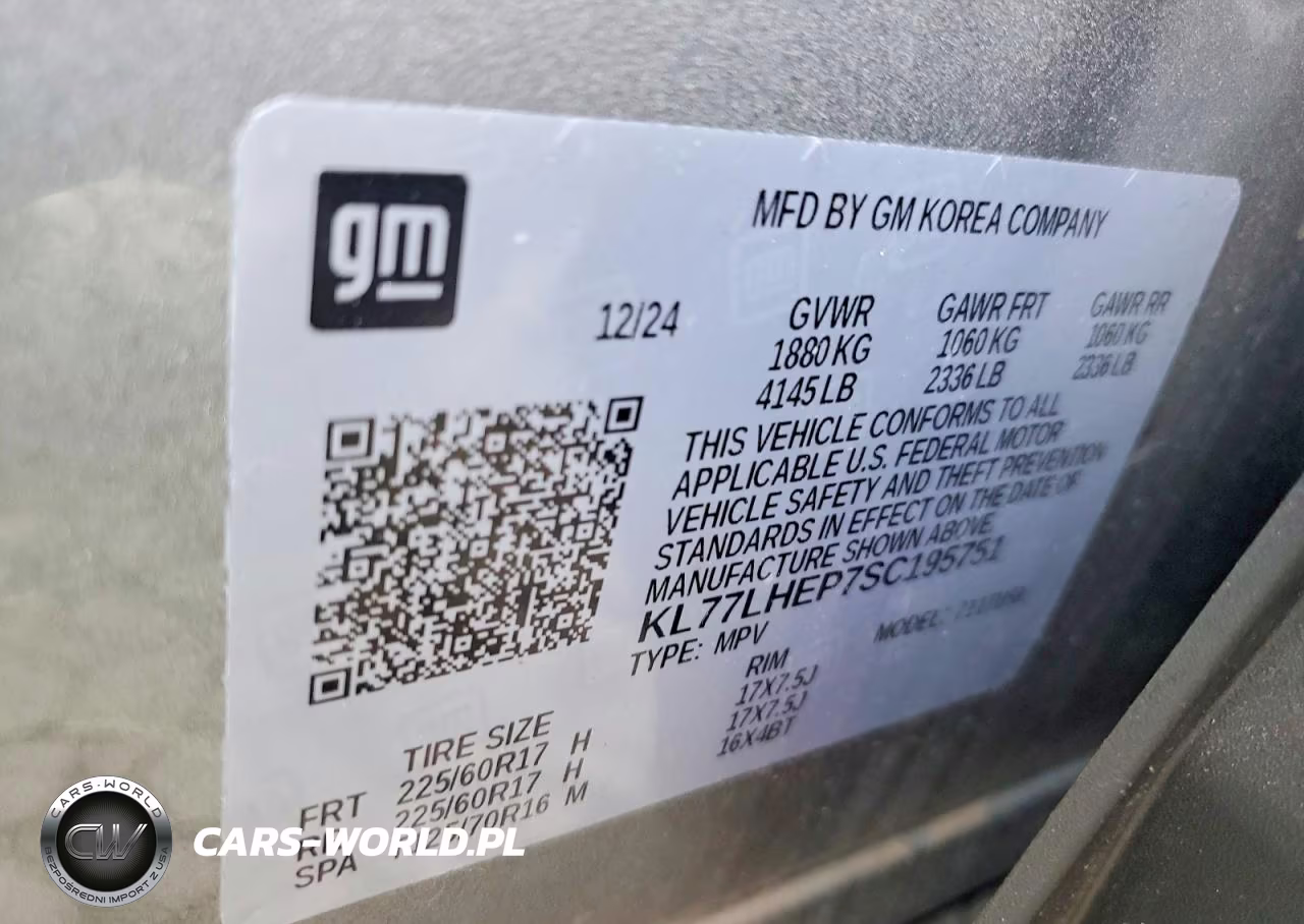 2025 Chevrolet Trax 1Lt VIN:KL77LHEP7SC195751 - 13