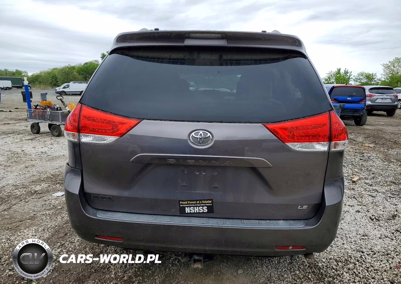 2011 Toyota Sienna Le VIN:5TDKK3DC5BS045122 - 6