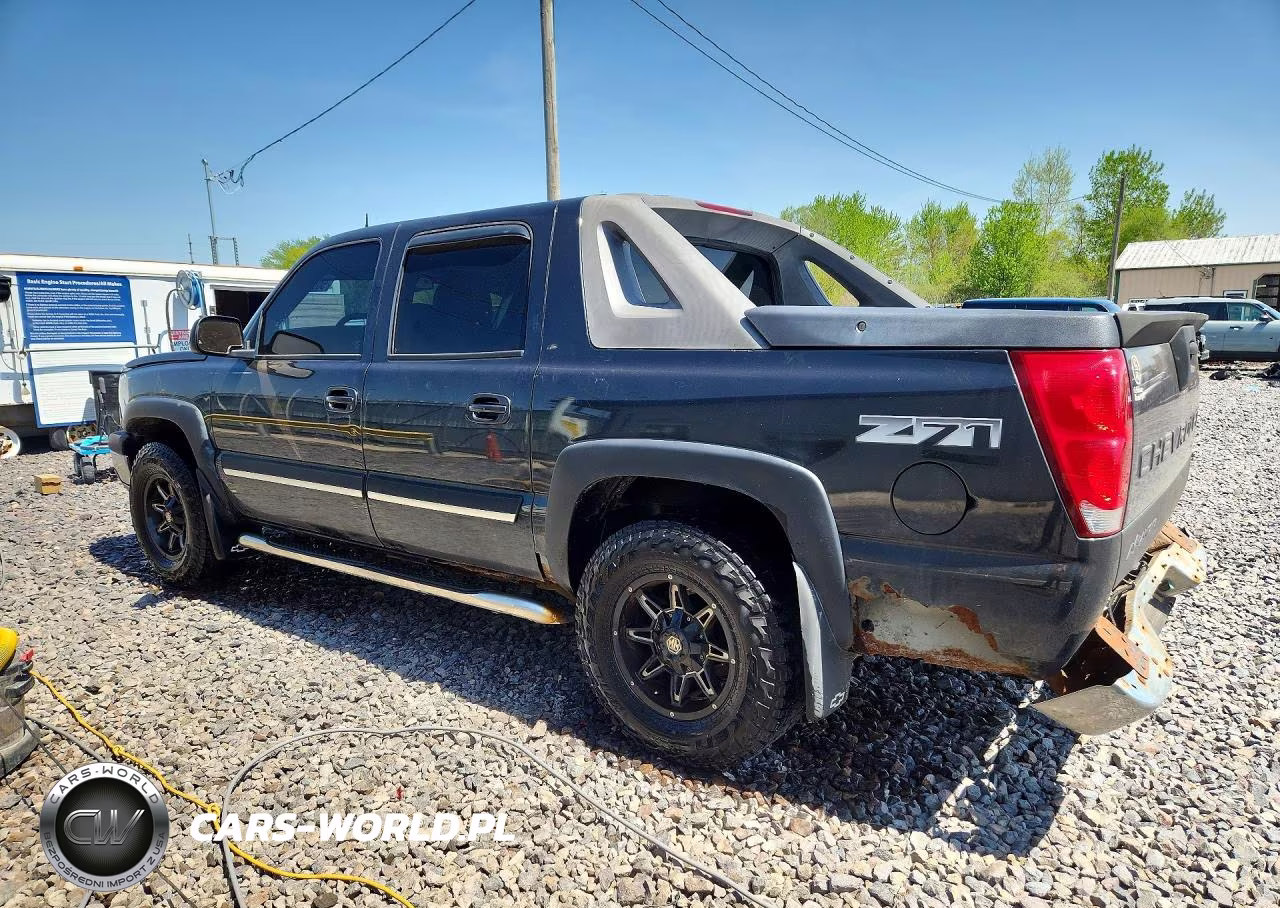 2005 Chevrolet Avalanche K1500 VIN:3GNEK12Z35G124470 - 2