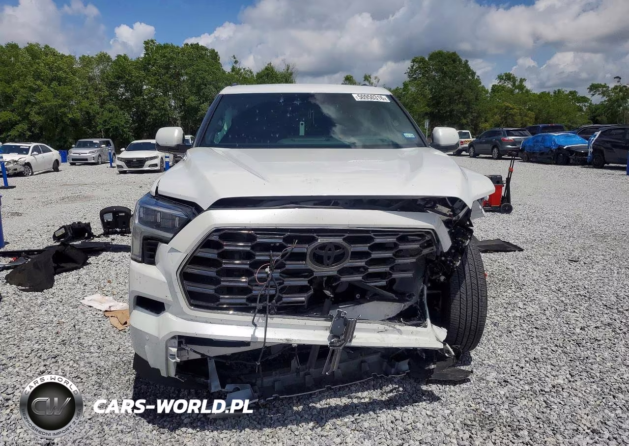 2025 Toyota Sequoia Platinum VIN:7SVAAABA3SX069178 - 5