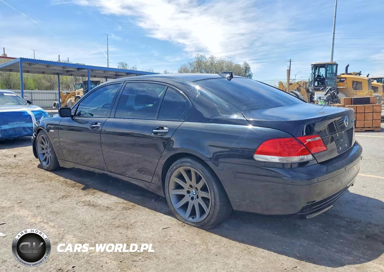 2006 BMW 750 Li VIN:WBAHN83576DT35281 - 2