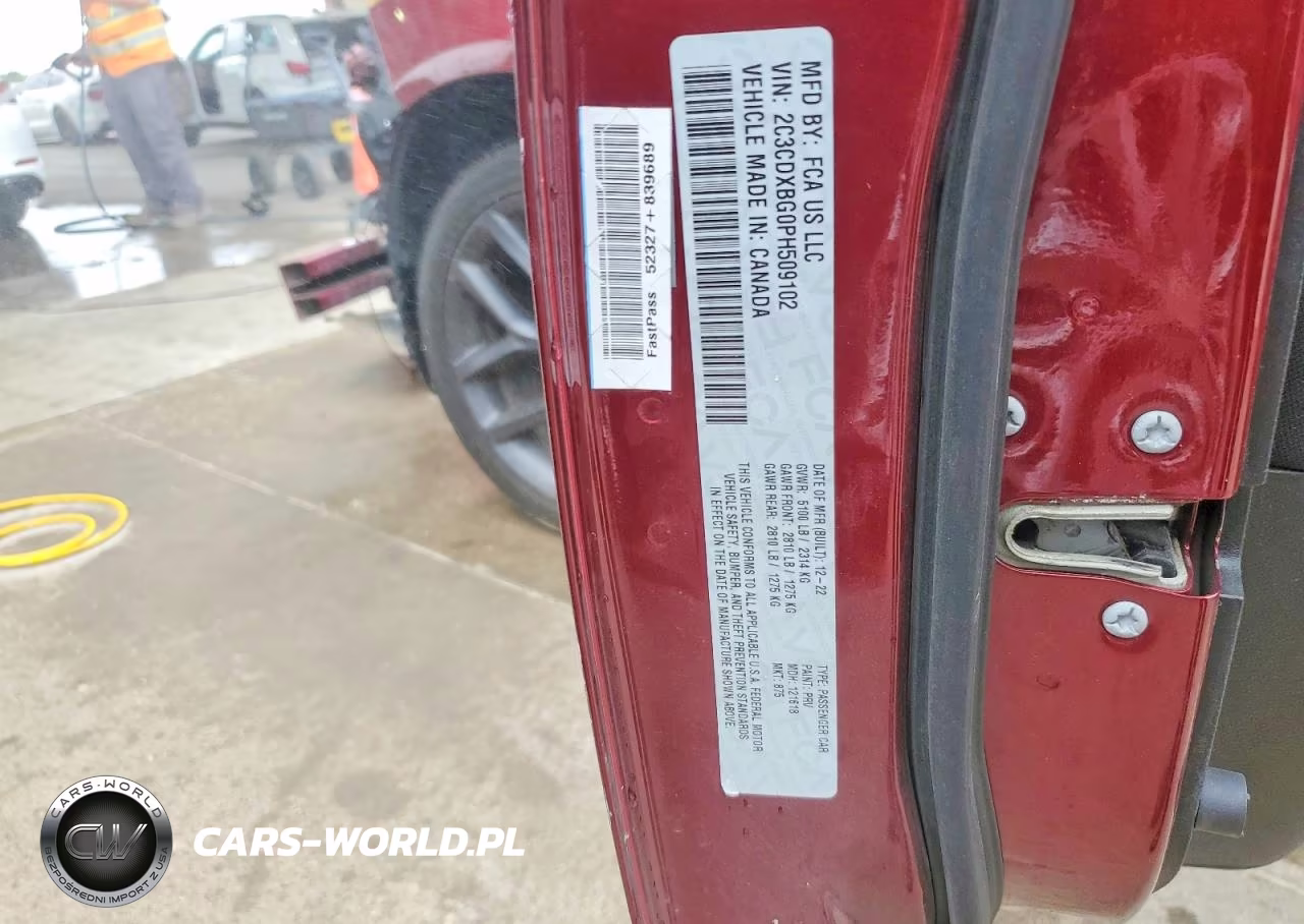 2023 Dodge Charger Sxt VIN:2C3CDXBG0PH509102 - 13