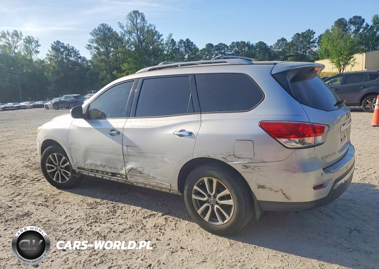 2014 Nissan Pathfinder Sl VIN:5N1AR2MN8EC677231 - 2