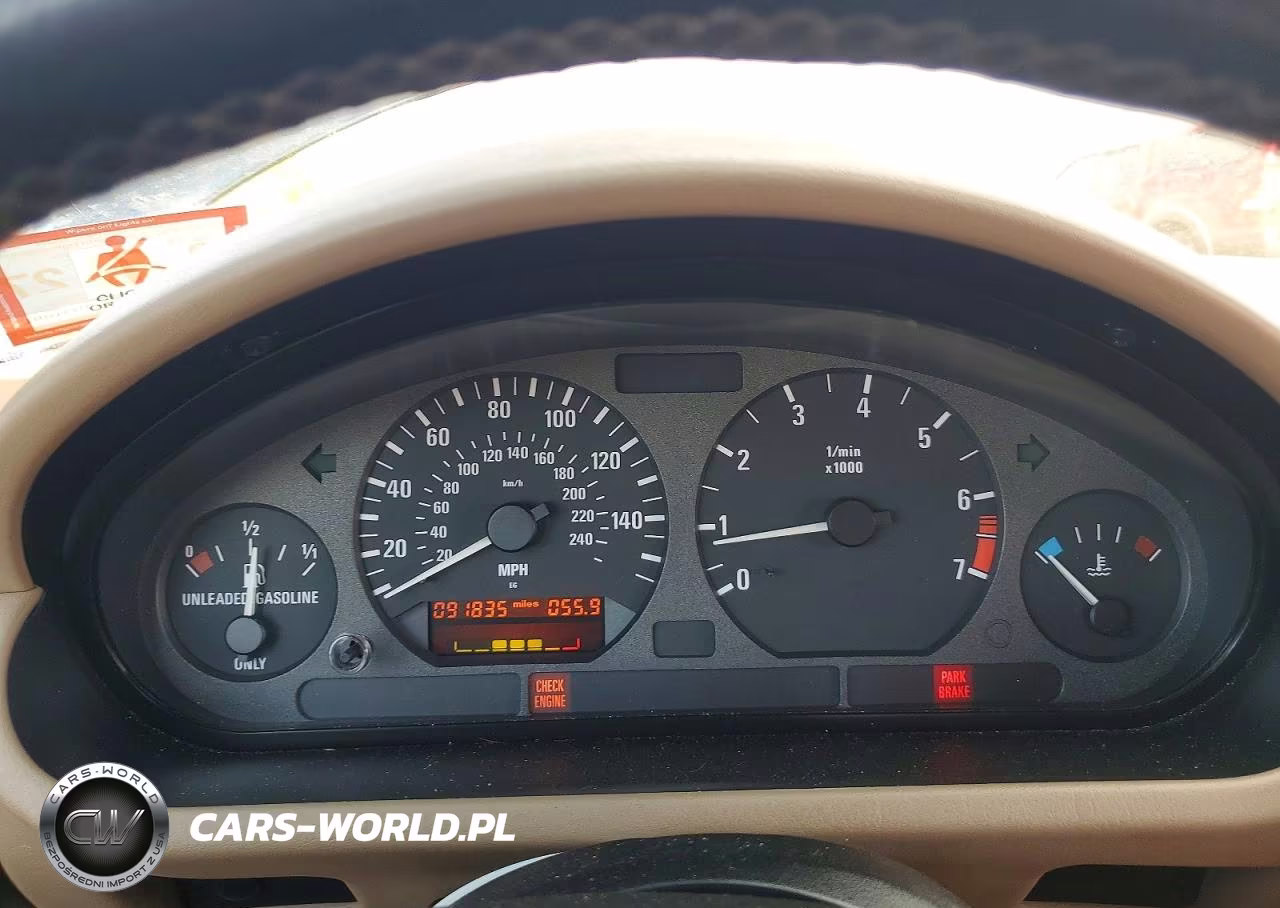 1998 BMW Z3 1.9 VIN:4USCH7338WLD17033 - 9