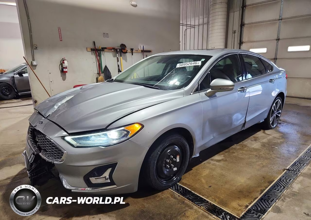 2020 Ford Fusion Titanium VIN:3FA6P0D91LR193283 - 1
