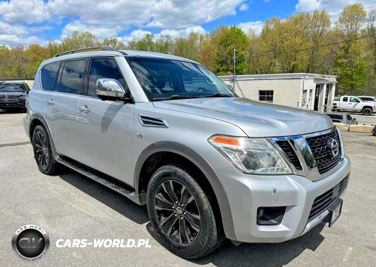 2017 Nissan Armada Platinum VIN:JN8AY2NE1H9705916 - 4