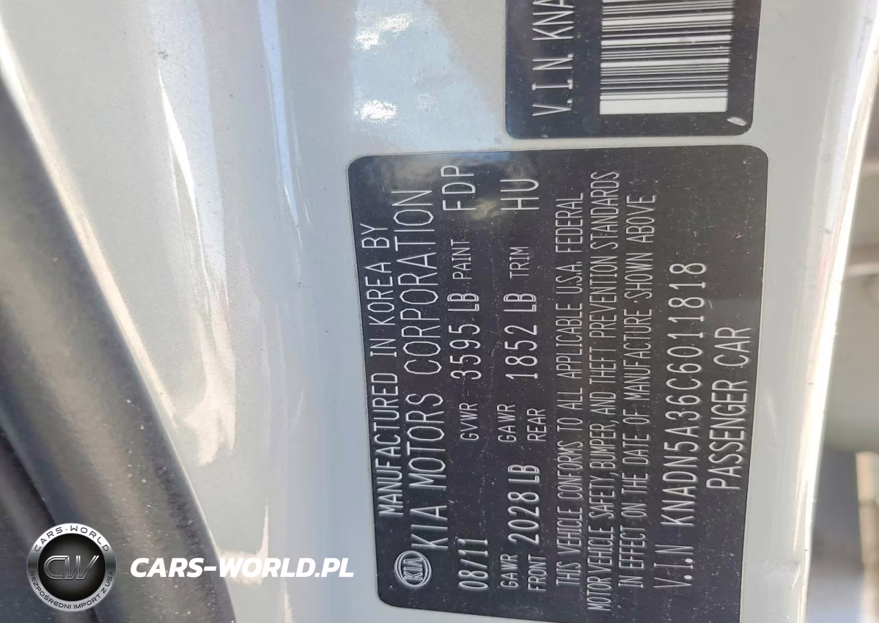 2012 Kia Rio 5-Door Ex VIN:KNADN5A36C6011818 - 12