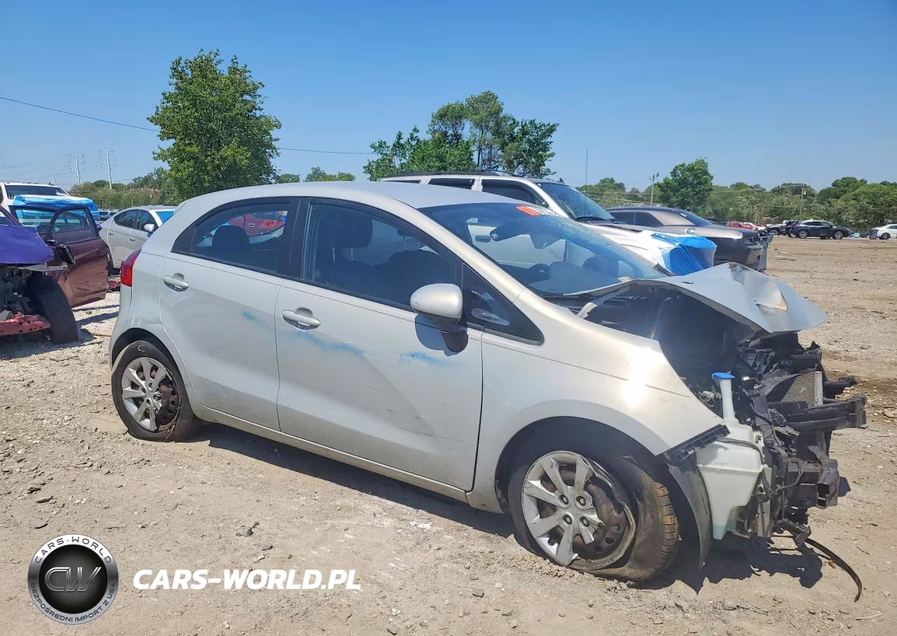 2012 Kia Rio 5-Door Ex VIN:KNADN5A36C6011818 - 4