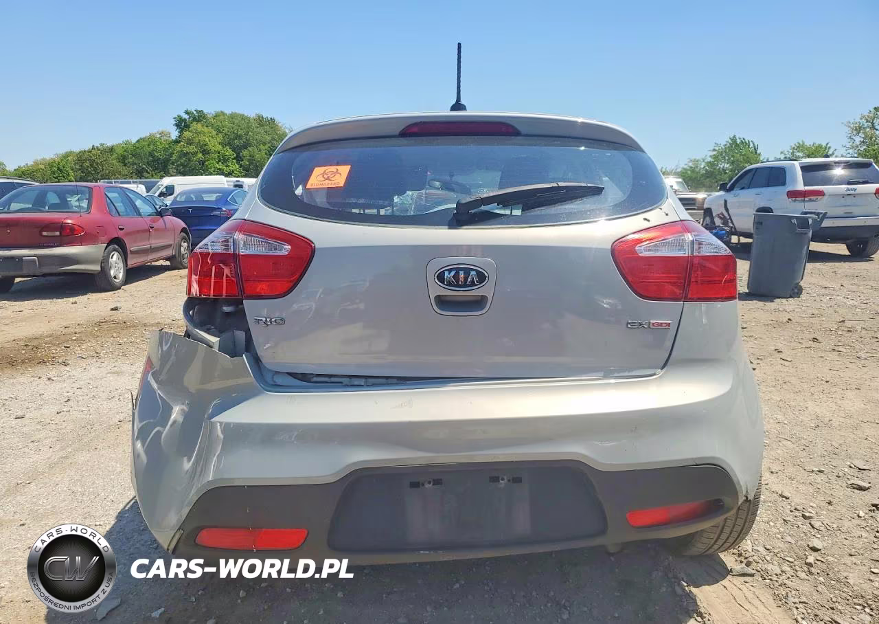 2012 Kia Rio 5-Door Ex VIN:KNADN5A36C6011818 - 6