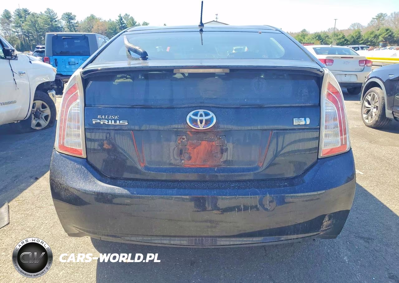 2012 Toyota Prius Two VIN:JTDKN3DU9C5414152 - 6