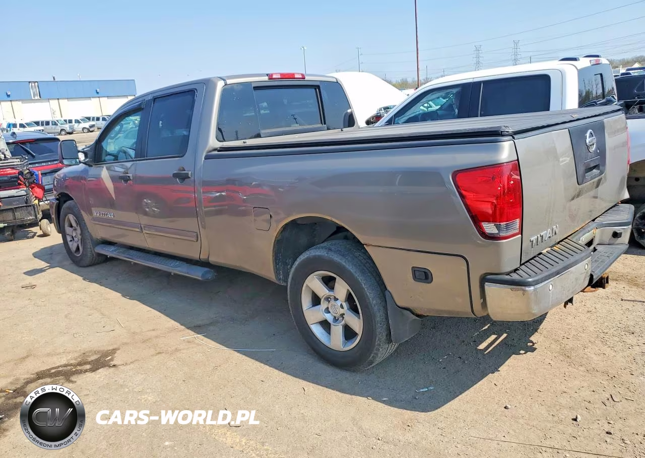 2008 Niss Titan Xe VIN:1N6AA07FX8N307537 - 2
