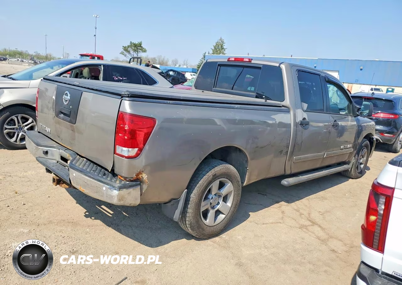 2008 Niss Titan Xe VIN:1N6AA07FX8N307537 - 3