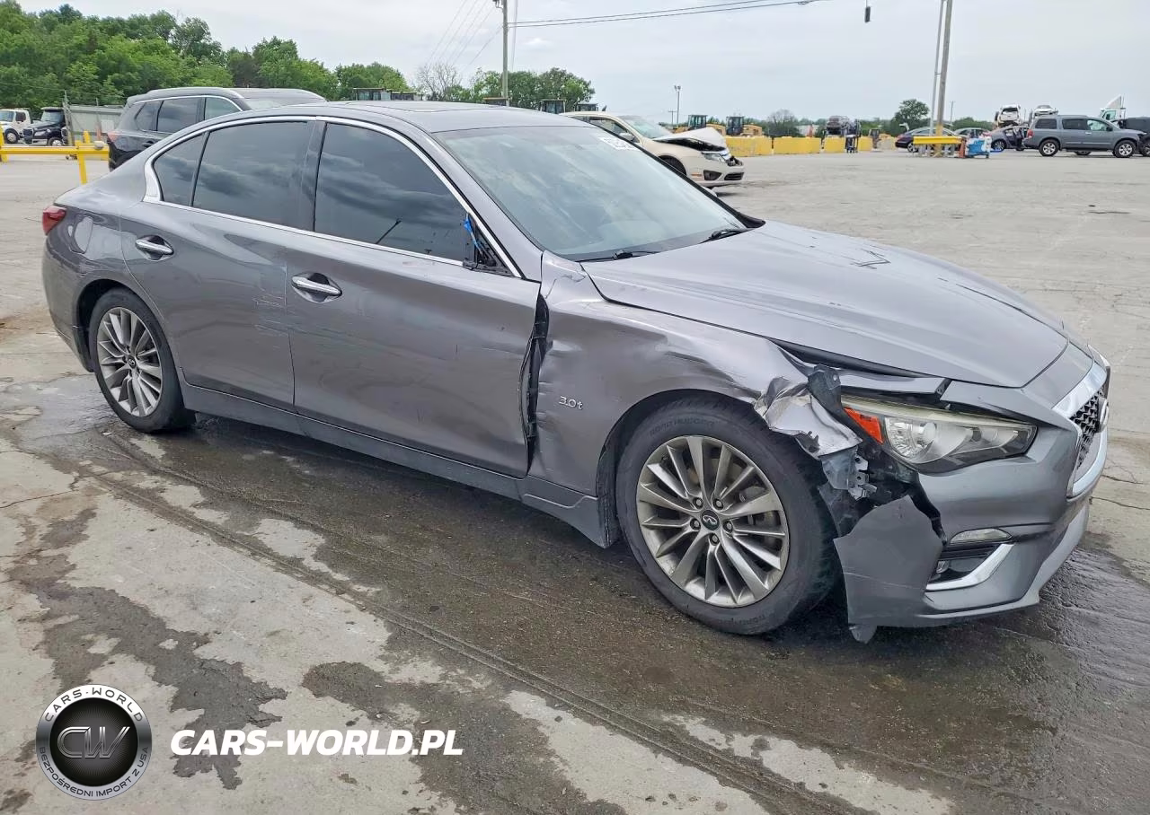 2019 Infiniti Q50 3.0T Luxe VIN:JN1EV7AR8KM552311 - 4