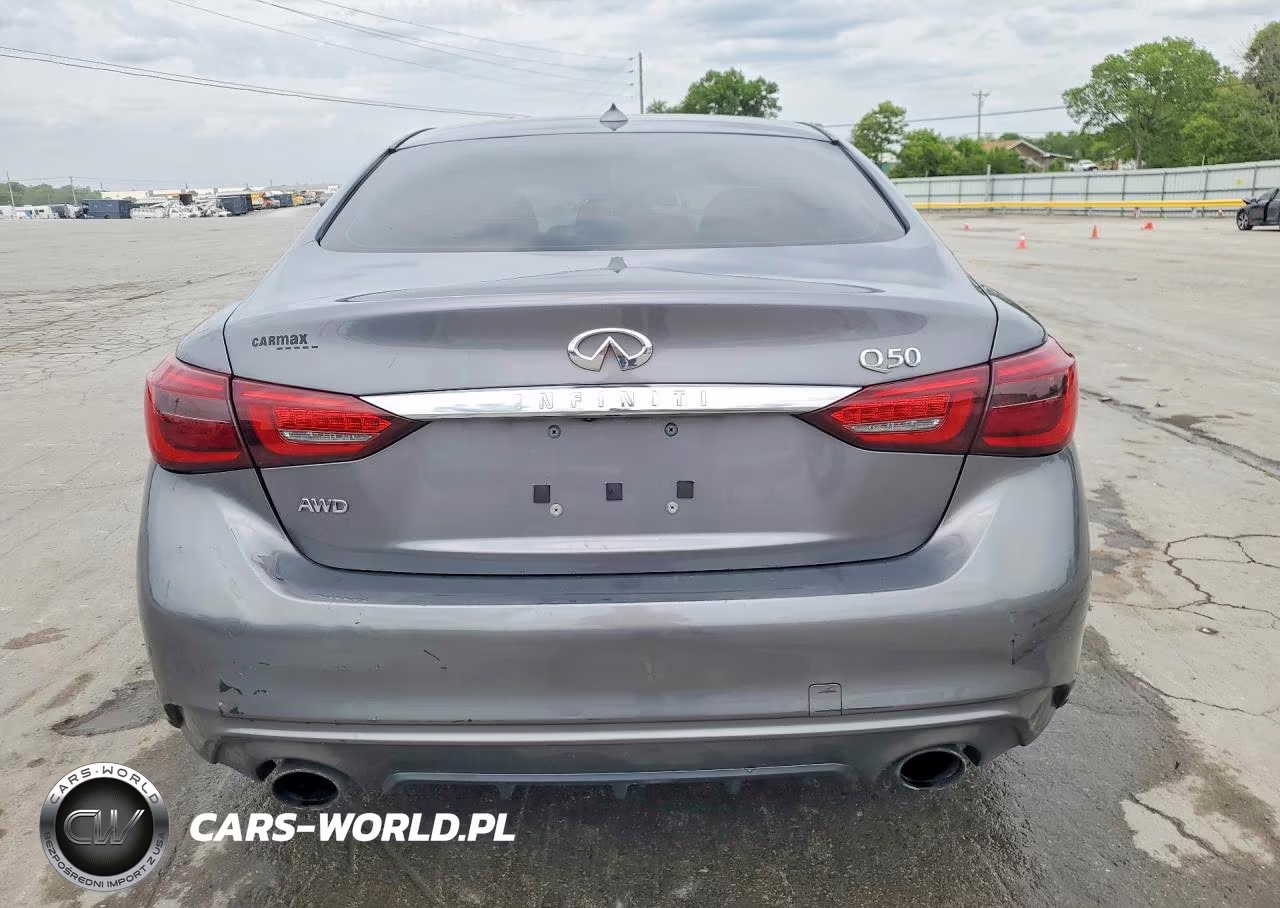 2019 Infiniti Q50 3.0T Luxe VIN:JN1EV7AR8KM552311 - 6