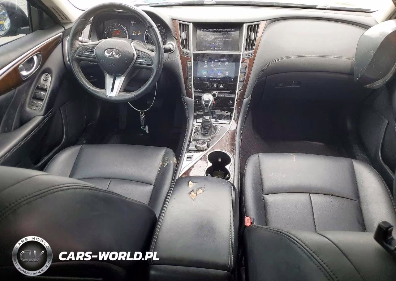 2019 Infiniti Q50 3.0T Luxe VIN:JN1EV7AR8KM552311 - 8
