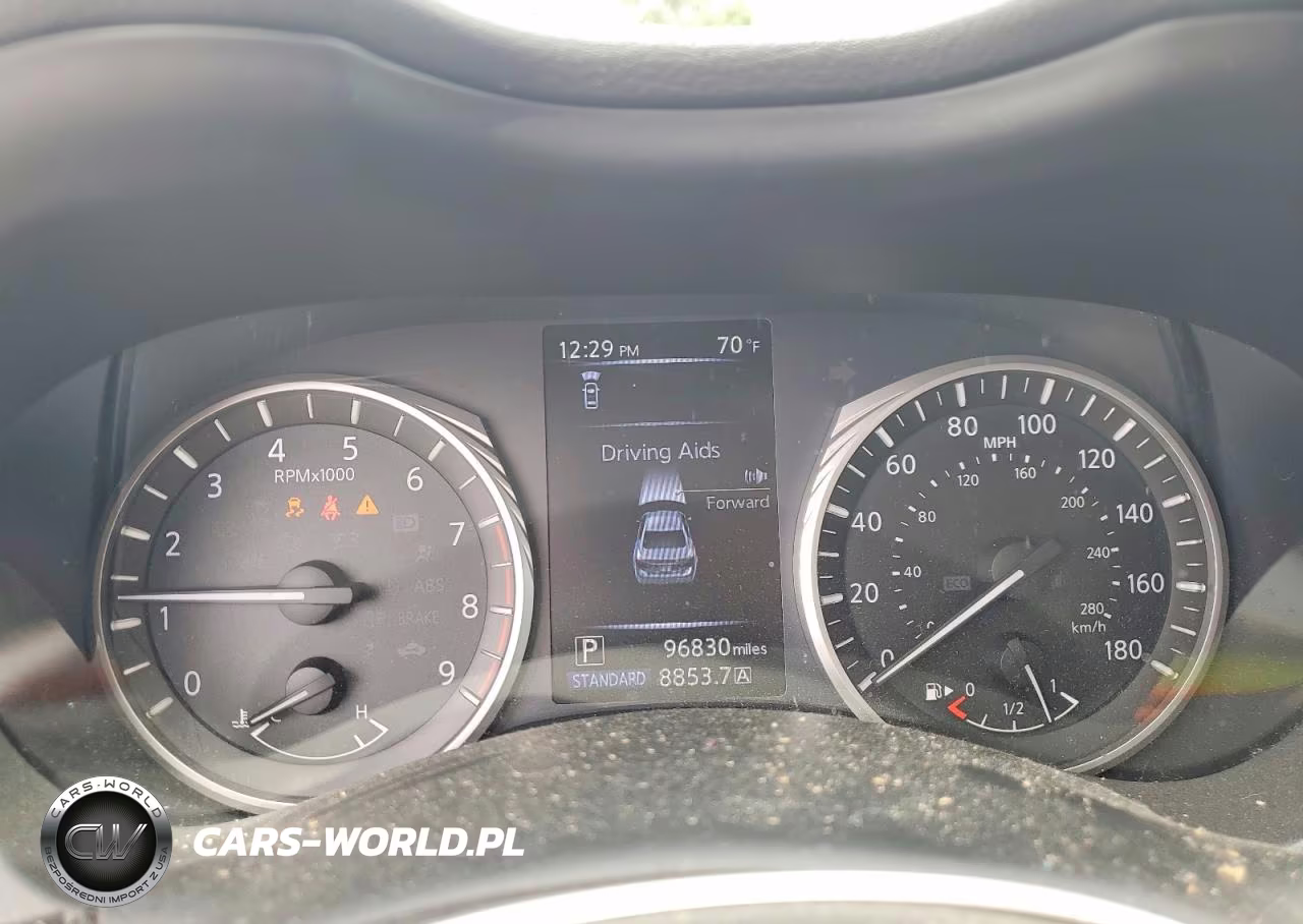 2019 Infiniti Q50 3.0T Luxe VIN:JN1EV7AR8KM552311 - 9