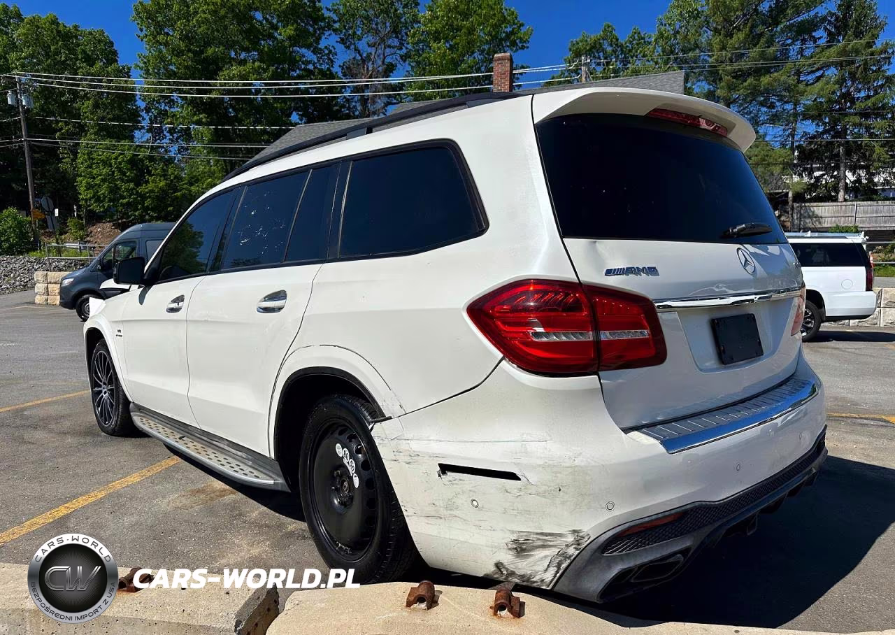 2018 Mercedes-Benz Gls 63 Amg 4Matic VIN:4JGDF7FE8JA999812 - 2