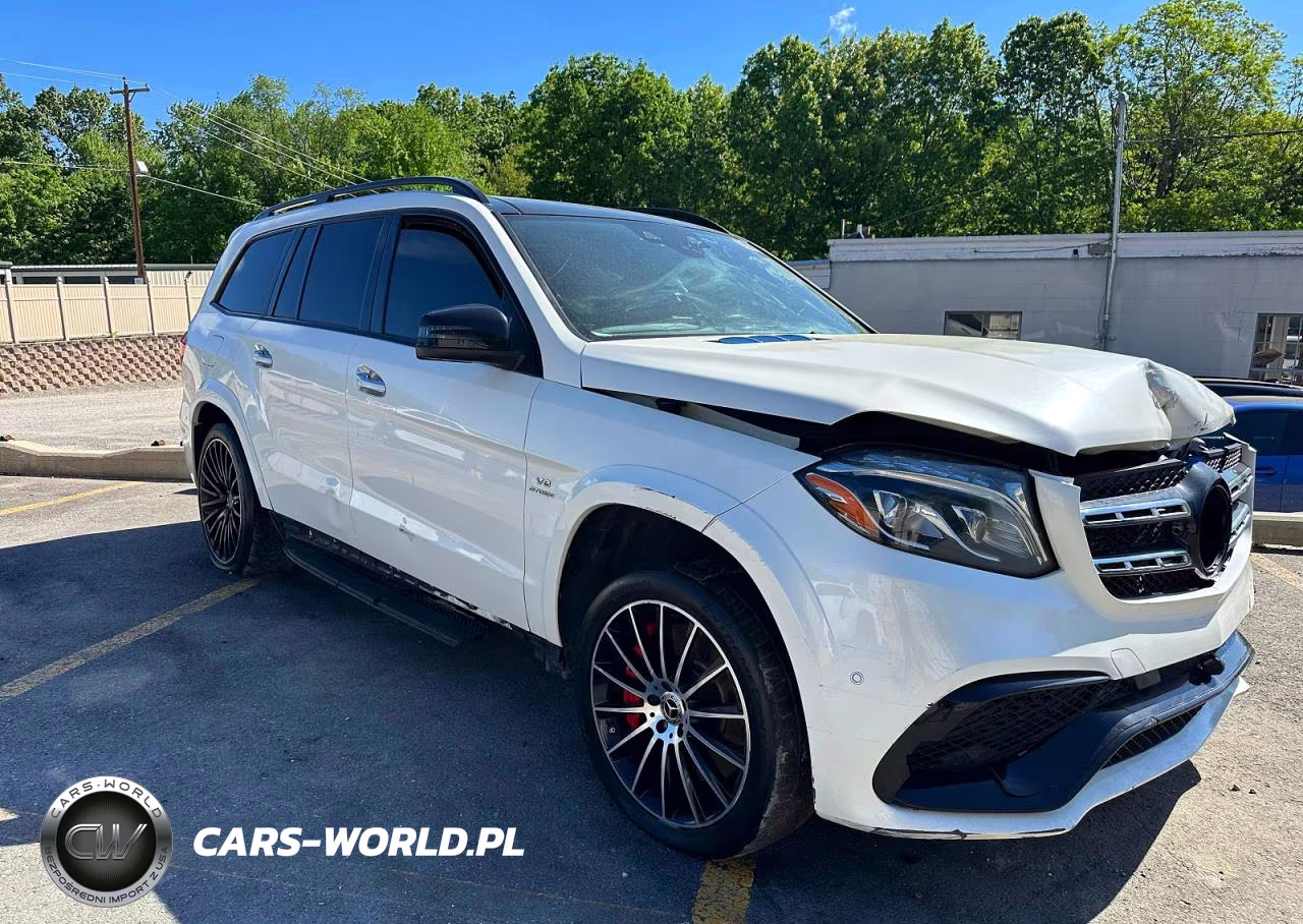 2018 Mercedes-Benz Gls 63 Amg 4Matic VIN:4JGDF7FE8JA999812 - 4