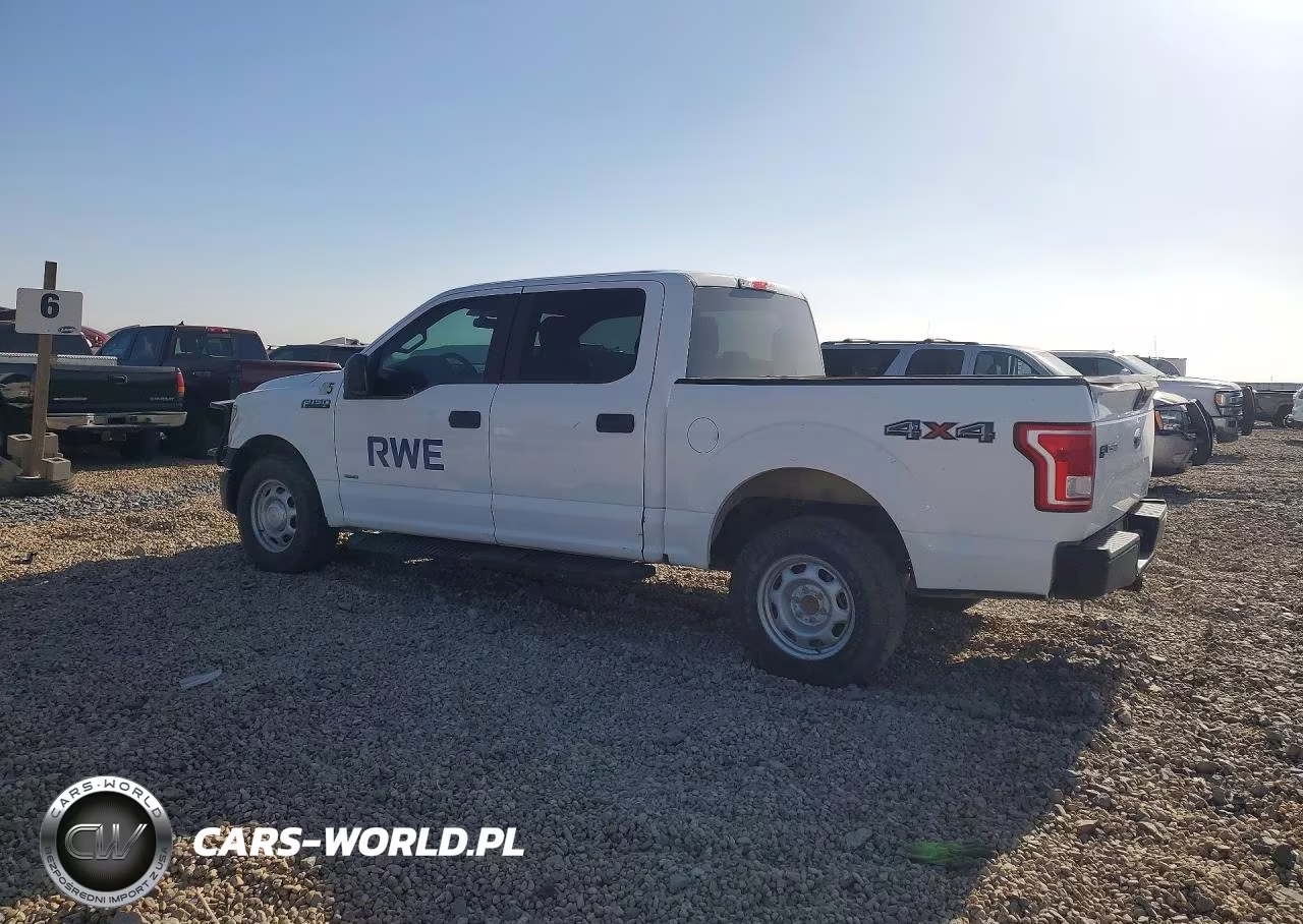 2016 Ford F150 Supercrew VIN:1FTEW1EG0GKD25021 - 2
