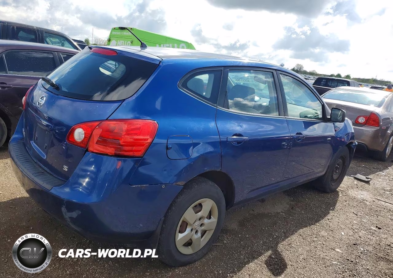 2009 Nissan Rogue S VIN:JN8AS58T49W052451 - 3