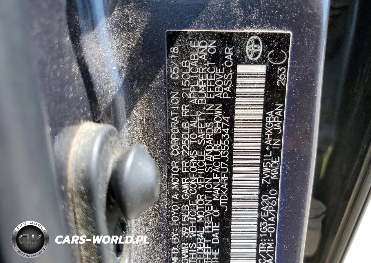 2018 Toyota Prius Four VIN:JTDKARFU7J3553474 - 12