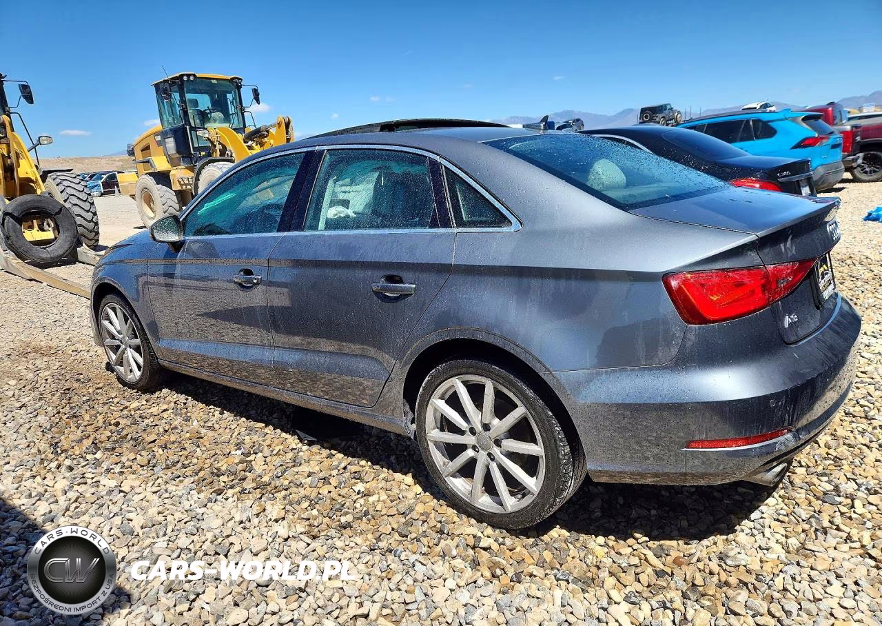 2015 Audi A3 VIN:WAUEFGFFXF1058626 - 2