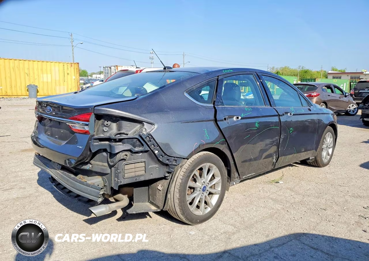 2017 Ford Fusion Se VIN:3FA6P0H74HR404573 - 3