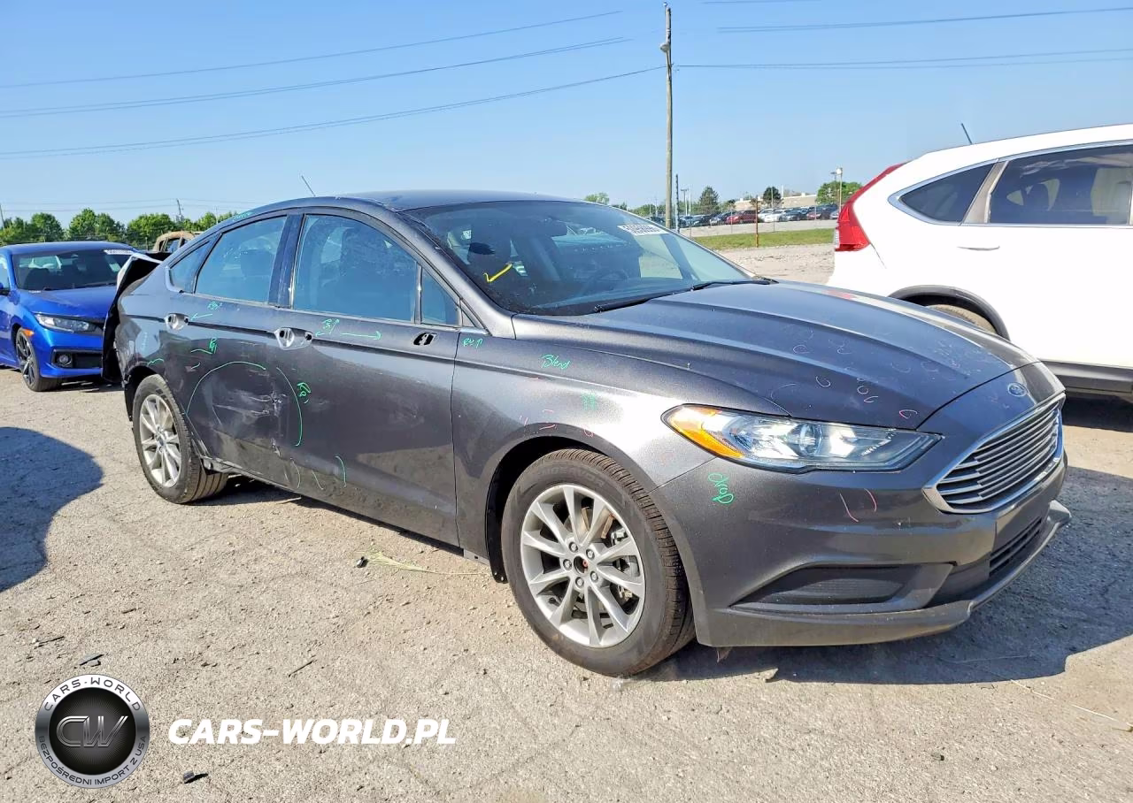 2017 Ford Fusion Se VIN:3FA6P0H74HR404573 - 4