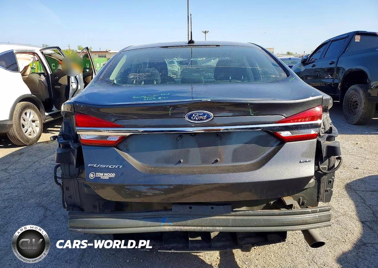 2017 Ford Fusion Se VIN:3FA6P0H74HR404573 - 6