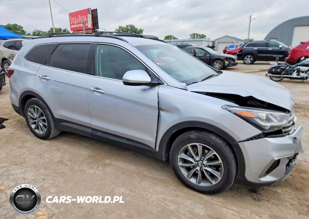 2019 Hyundai Santa Fe Xl Se VIN:KM8SM4HFXKU304392 - 4