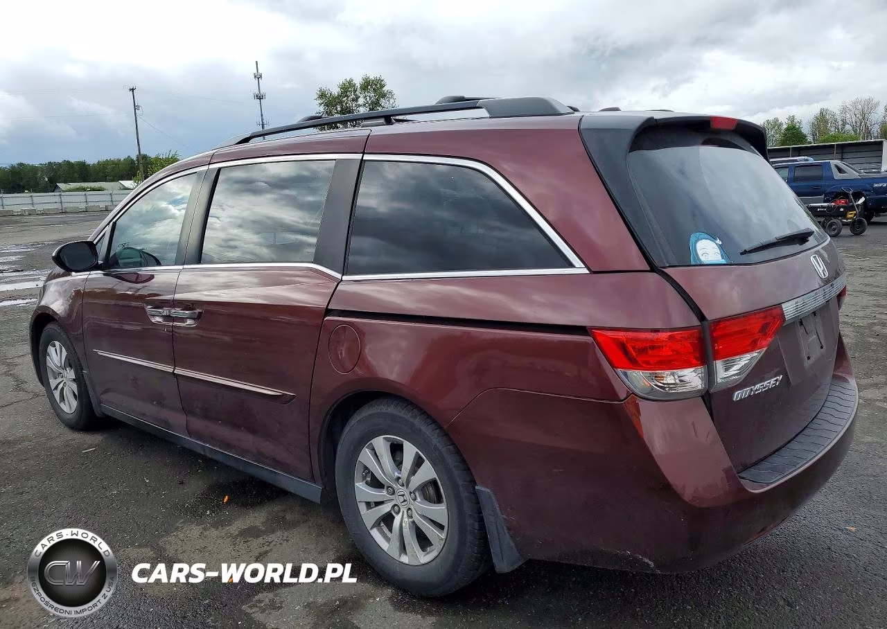 2016 Honda Odyssey Exl VIN:5FNRL5H64GB119332 - 2