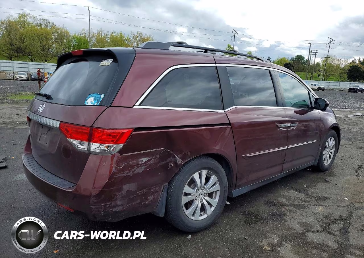2016 Honda Odyssey Exl VIN:5FNRL5H64GB119332 - 3
