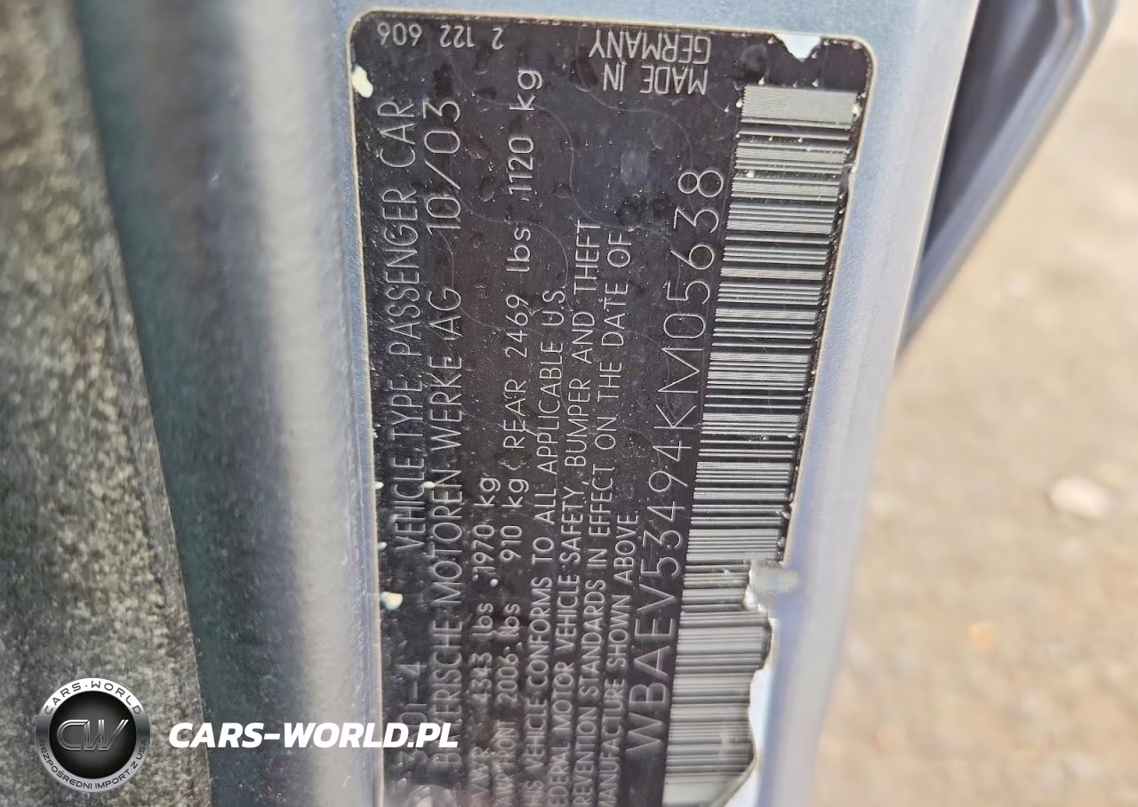 2004 BMW 330 I VIN:WBAEV53494KM05638 - 13