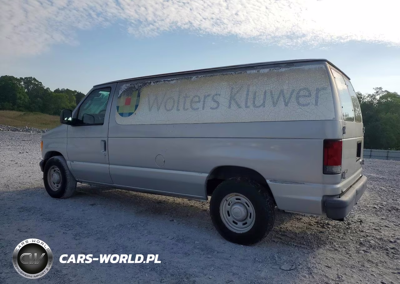 2005 Ford E150 Delivery Van VIN:1FTRE14W45HA85043 - 2