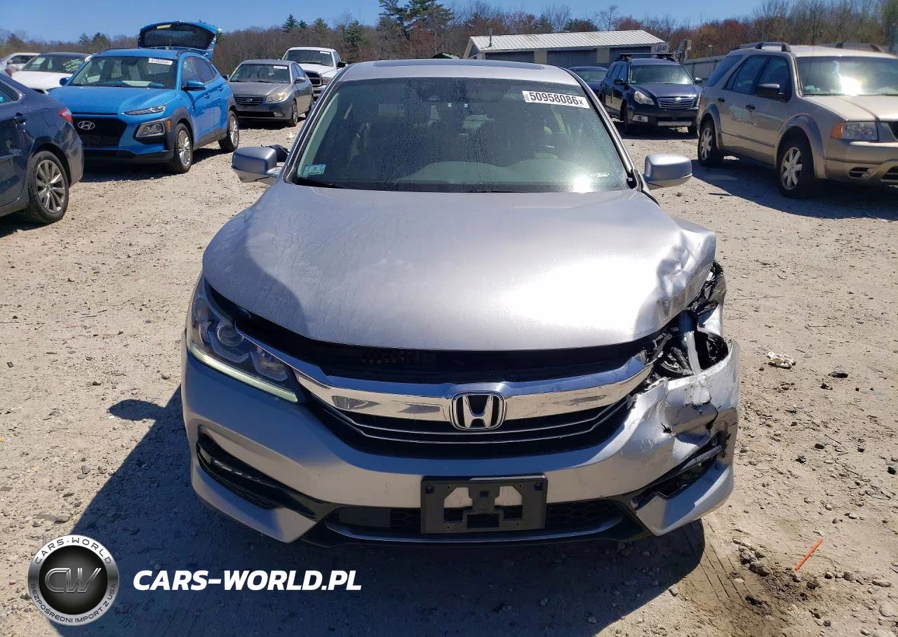 2017 Honda Accord Hybrid Exl VIN:JHMCR6F51HC017973 - 5
