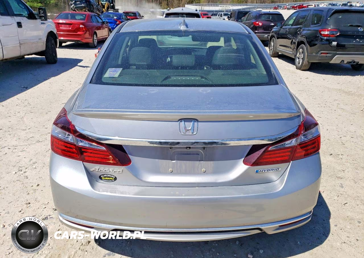 2017 Honda Accord Hybrid Exl VIN:JHMCR6F51HC017973 - 6