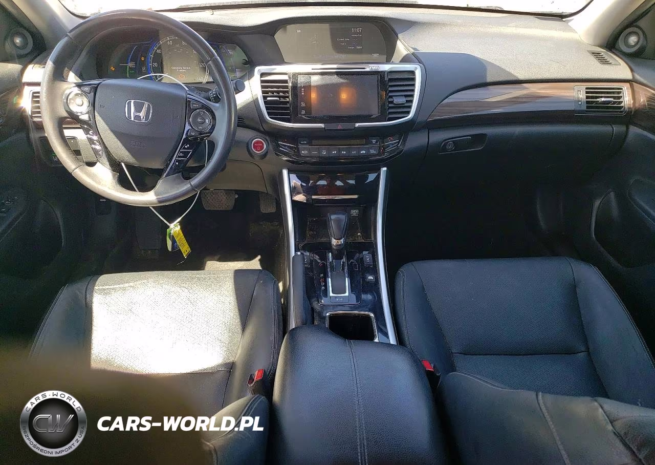 2017 Honda Accord Hybrid Exl VIN:JHMCR6F51HC017973 - 8