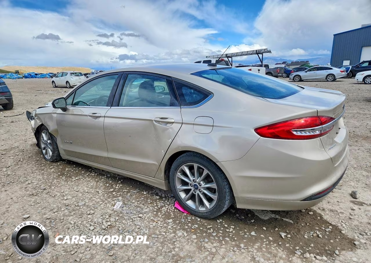 2017 Ford Fusion Se Hybrid VIN:3FA6P0LU6HR318548 - 2