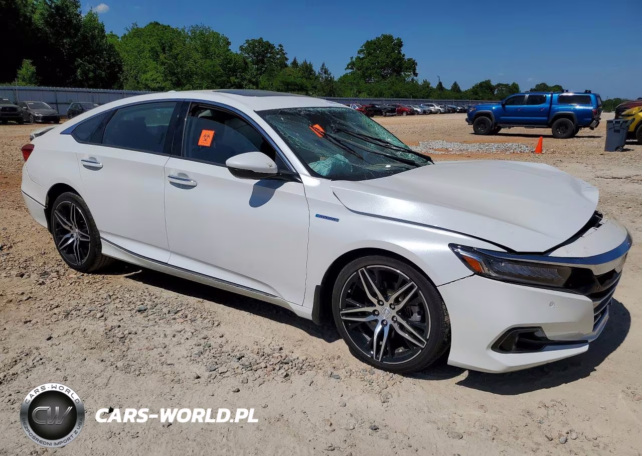 2021 Honda Accord Touring Hybrid VIN:1HGCV3F94MA015754 - 4