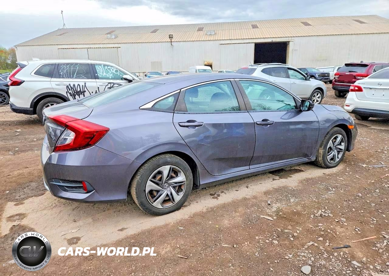 2019 Honda Civic Lx VIN:2HGFC2F6XKH566739 - 3
