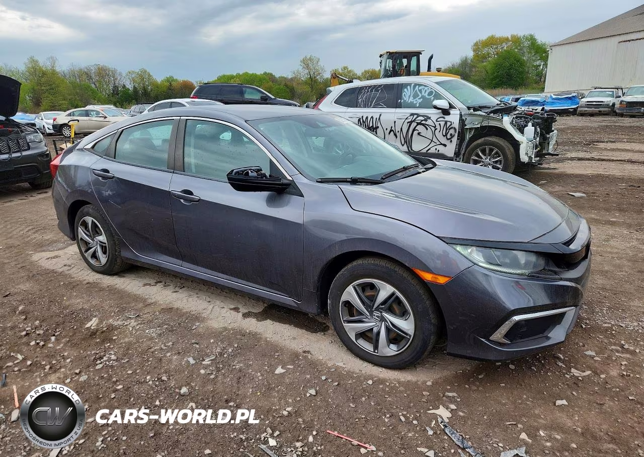 2019 Honda Civic Lx VIN:2HGFC2F6XKH566739 - 4