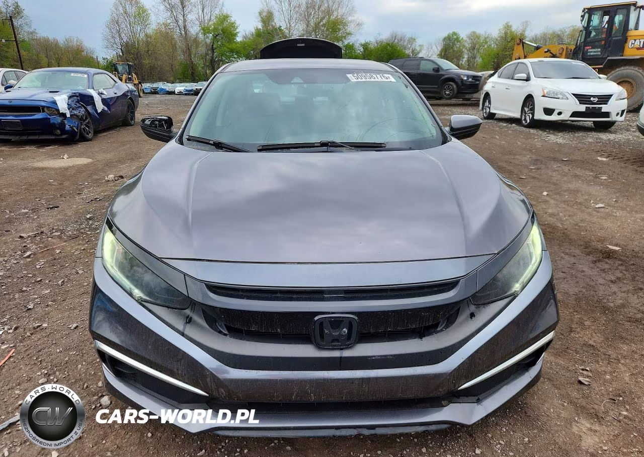 2019 Honda Civic Lx VIN:2HGFC2F6XKH566739 - 5