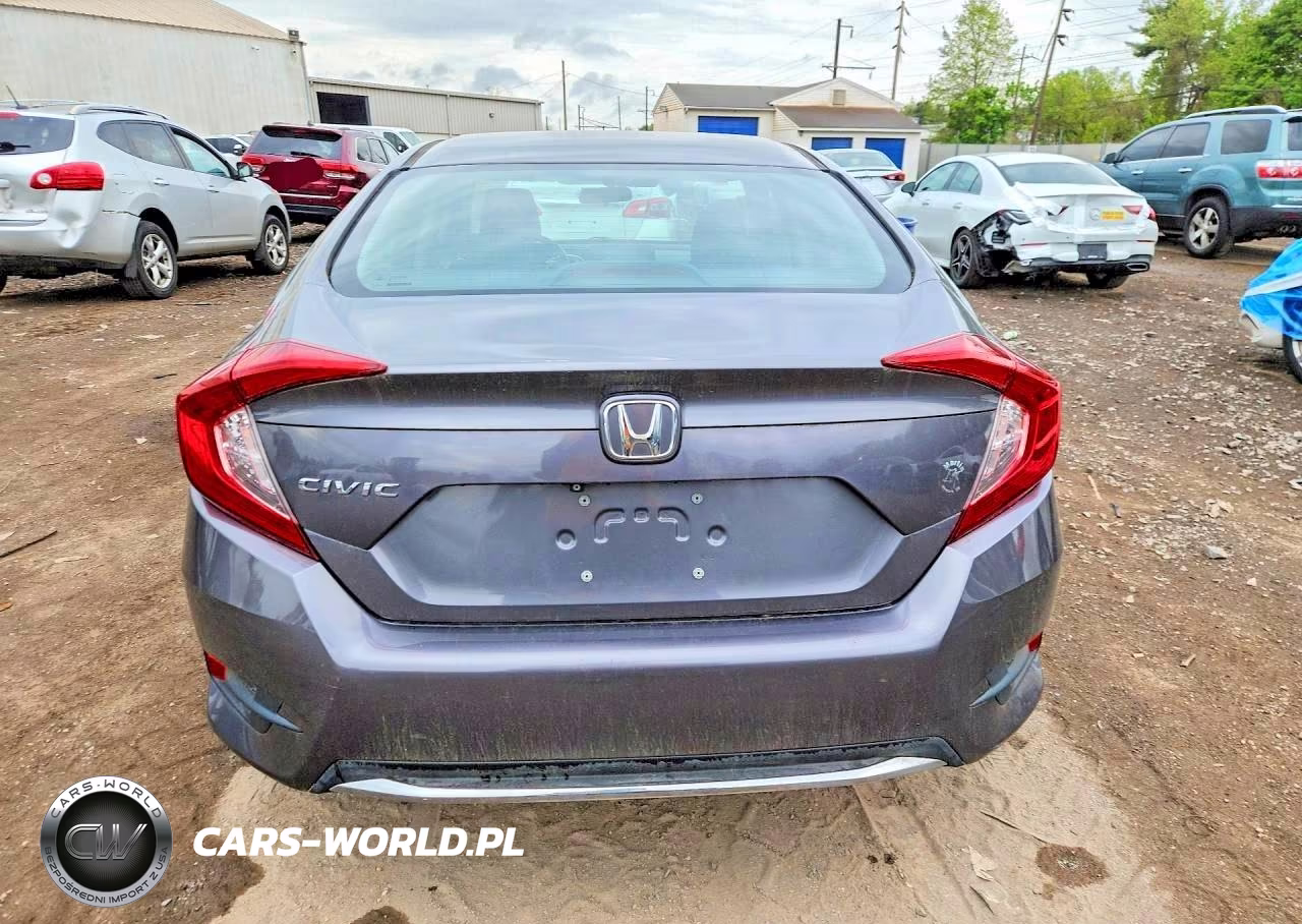 2019 Honda Civic Lx VIN:2HGFC2F6XKH566739 - 6