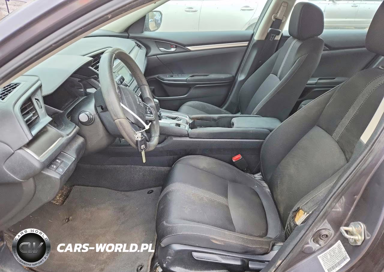 2019 Honda Civic Lx VIN:2HGFC2F6XKH566739 - 7
