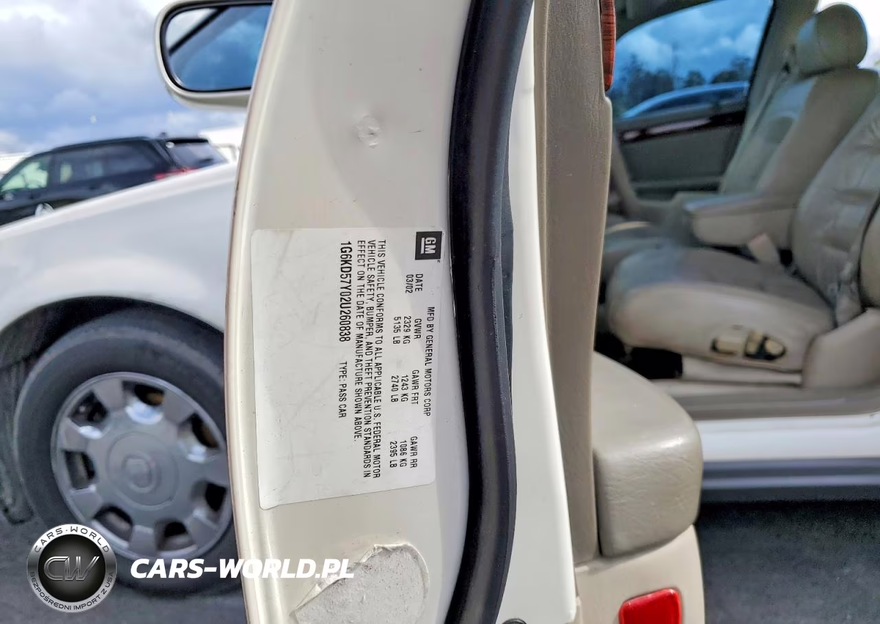 2002 Cadillac Deville VIN:1G6KD57Y02U260838 - 12