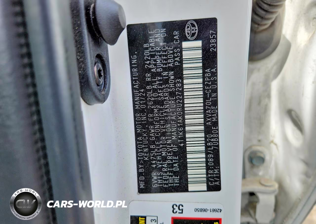 2024 Toyota Camry Xse VIN:4T1K61AK0RU227283 - 12