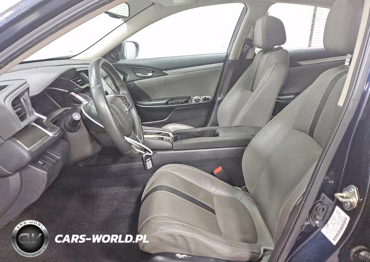 2017 Honda Civic Exl VIN:2HGFC1F77HH631137 - 7