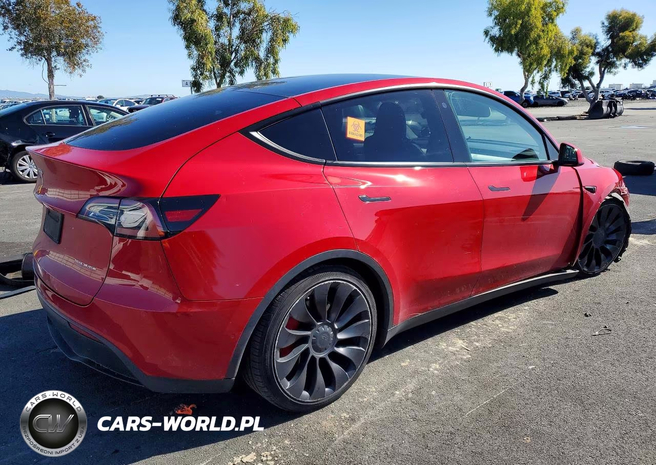 2022 Tesla Model Y VIN:7SAYGDEF0NF448978 - 3